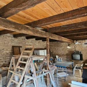 Prodaja istarske kamene kuće za kompletnu renovaciju na velikoj parceli od 4500 M2. Oprtalj