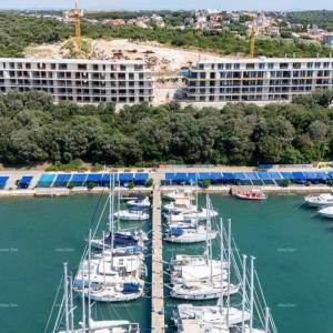 Prodaja modernih stanova u eksluzivnoj zgradi sa pogledom na marinu, Pula!