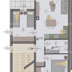 Prodaja modernih stanova u novom stambenom projektu, Štinjan, C2