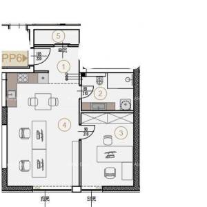 Prodaja poslovnog prostora u novom poslovno - stambenom projektu, Poreč, JPP4