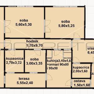 Prodaja, Stan, Centar, Gundulićeva, 5s, 183m2