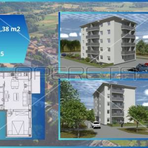 Prodaja, Stan, Ludbreg, Ulica Augosta Šenoe, 1,5s, 49m2
