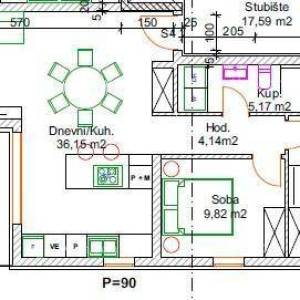 Prodaja stanova s pogledom na more, u novom stambenom projektu, Peroj!Z2, S4