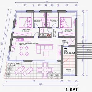 Prodaja stanova u novoj projektu, 200 m od mora Medulin!