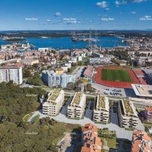 Prodaja stanova u novom stambenom projektu na eksluzivnoj lokaciji, 300 m od mora, Pula, Veruda! s3-z2