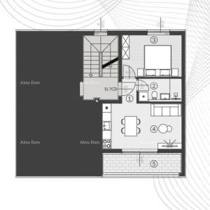 Prodaja stanova u novom stambenom kompleksu, Štinjan! 7C