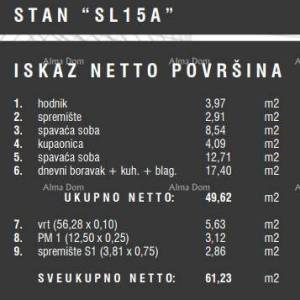 Prodaja stanova u novom stambenom kompleksu, Štinjan! 15A