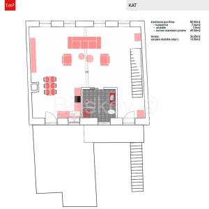 Prodaja, Varaždin, Centar,adaptirana starinska kuća u nizu,open space