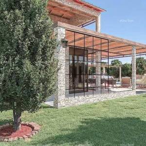 Prodaje se  kuća u izgradnji,  200 m2, blizu Svetvinčenat