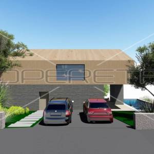  Projekt vile u prirodi 230m2 uz rijeku Kupu s bazenom i okućnicom, 1.219 m2 