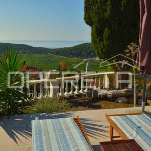 Prostrani stan s vrtom, bazenom i jacuzzijem – Korčula, najam