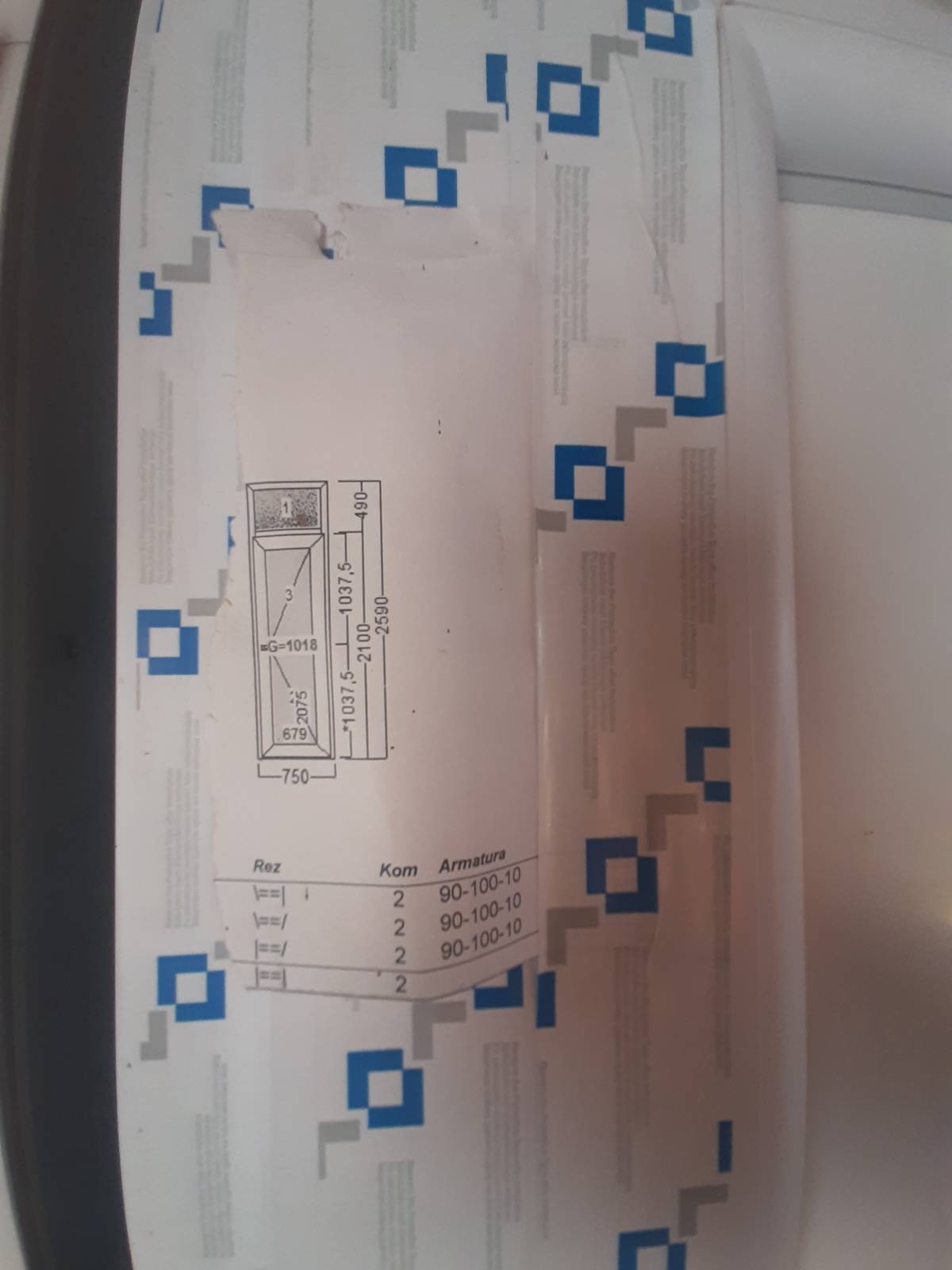 PVC vrata sa nadsvjetlom