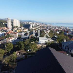 RIJEKA, BANDEROVO- stan 100m2 s panoramskim pogledom na more - 3S+DB - 1. kat