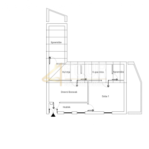 Rijeka, Centar, 47.34m2, 2skl