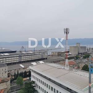 RIJEKA, CENTAR - stan 93m2 panoramski pogled na more i grad