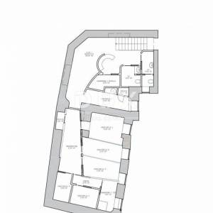 RIJEKA, CENTAR- uređen poslovni prostor 108m2 u prizemlju 