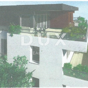 RIJEKA, COSTABELLA, BIVIO - građevinski teren 1100m2 S GRAĐEVNOM DOZVOLOM i s pogledom na more!!!