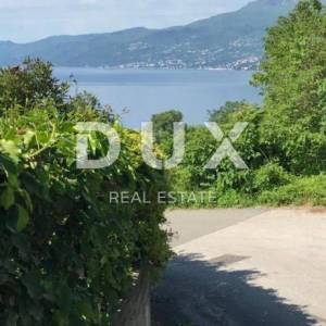 RIJEKA, COSTABELLA, BIVIO- građevinsko zemljište 3650m2 s pogledom na more za stambenu zgradu-stanove-apartmane/ obiteljsku kuć...