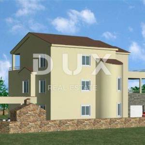 RIJEKA, DRENOVA - građevinsko zemljište 1.723 m2 s temeljnom pločom za stambenu zgradu - stanove / apartmane / obiteljsku kuću ...