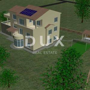 RIJEKA, DRENOVA - građevinsko zemljište 1.723 m2 s temeljnom pločom za stambenu zgradu - stanove / apartmane / obiteljsku kuću ...