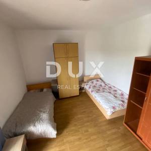 RIJEKA, DRENOVA - stan 130 m2 za najam za 6 -10 radnika + balkon s pogledom na more! PRILIKA!