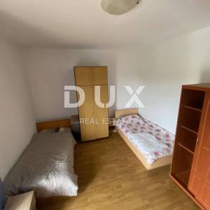 RIJEKA, DRENOVA - stan 130 m2 za najam za 6 -10 radnika + balkon s pogledom na more! PRILIKA!