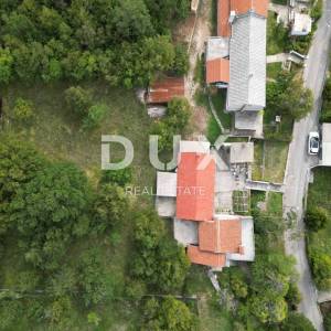 RIJEKA, HRELJIN- dvojna kuća 150m2 s pogledom na more + okoliš 650m2