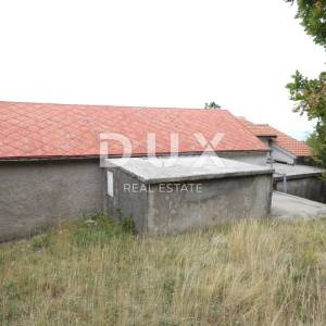 RIJEKA, HRELJIN- dvojna kuća 150m2 s pogledom na more + okoliš 650m2