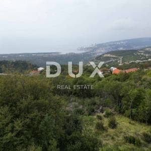 RIJEKA, HRELJIN- dvojna kuća 150m2 s pogledom na more + okoliš 1450m2