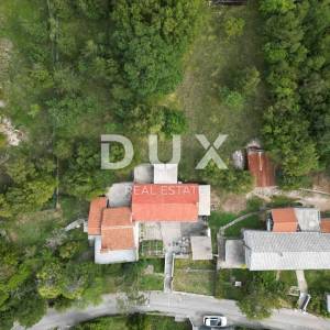 RIJEKA, HRELJIN- dvojna kuća 150m2 s pogledom na more + okoliš 1450m2