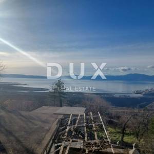 RIJEKA, HRELJIN- dvojna kuća 150m2 s pogledom na more + okoliš 1450m2