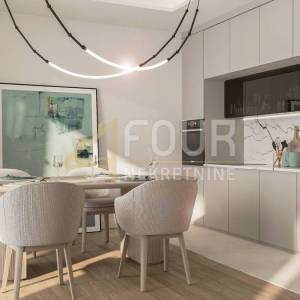 Rijeka, Kantrida, luksuzna novogradnja, 90.53m2, 2s+db, terasa