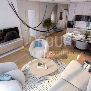 Rijeka, Kantrida, luksuzna novogradnja, 107.77m2, 2s+db, terasa