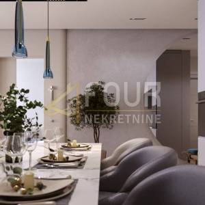 Rijeka, Kantrida, luksuzna novogradnja, 107.77m2, 2s+db, terasa