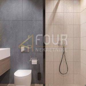 Rijeka, Kantrida, luksuzna novogradnja, 89.76m2, 2s+db, terasa