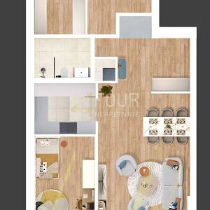 Rijeka, Kantrida, luksuzna novogradnja, 109.5m2, 2s+db, terasa