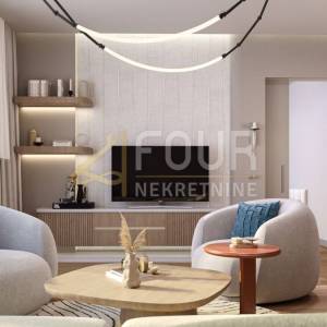 Rijeka, Kantrida, luksuzna novogradnja, 109.5m2, 2s+db, terasa
