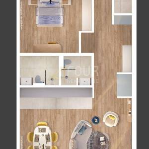 Rijeka, Kantrida, luksuzna novogradnja, 118.8m2, 3s+db, terasa