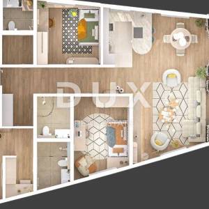 RIJEKA, KANTRIDA - luxuzna kvalitetna novogradnja 3S+DB S17
