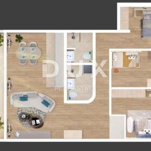 RIJEKA, KANTRIDA - luxuzna kvalitetna novogradnja 3S+DB S16