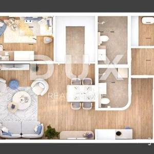 RIJEKA, KANTRIDA - luxuzna kvalitetna novogradnja 3S+DB S8