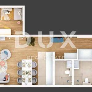 RIJEKA, KANTRIDA - luxuzna kvalitetna novogradnja 2S+DB S7