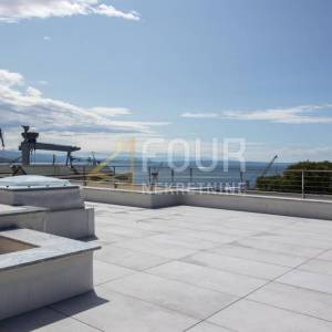 Rijeka, Kantrida, penthouse 3s+db s krovnom terasom, 164.82m2