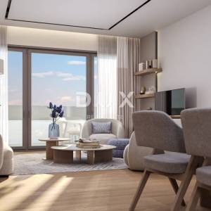 RIJEKA, KANTRIDA – stan od 127m2 u luksuznoj novogradnji samo 250 metara od mora s garažom i panoramskim pogledom na more...