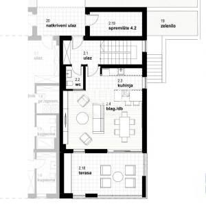 RIJEKA, KOSTRENA - ekskluzivan dvoetažni stan 164,90 m2 novogradnja s prekrasnim pogledom na more i bazenom + okućnica 182.60m2...