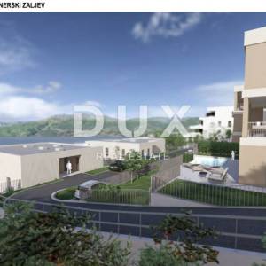 RIJEKA, KOSTRENA - ekskluzivan dvoetažni stan 209,14m2 novogradnja s prekrasnim pogledom na more i bazenom + okućnica 356,39 m2...