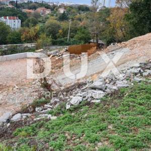 RIJEKA, KOZALA, BRAŠĆINE- građevinsko zemljište 1800m2 s pogledom na more za stambenu zgradu/ villu
