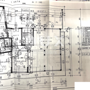 RIJEKA, KOZALA- građevinsko zemljište 1016m2 s pogledom na more s građ. dozvolom za stambenu zgradu–stanove / poslovno-stambenu...