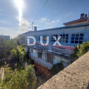 RIJEKA, KOZALA- građevinsko zemljište 1016m2 s pogledom na more s građ. dozvolom za stambenu zgradu–stanove / poslovno-stambenu...