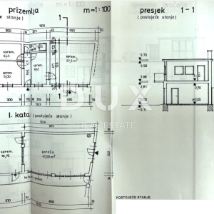 RIJEKA, KOZALA- građevinsko zemljište 1016m2 s pogledom na more s građ. dozvolom za stambenu zgradu–stanove / poslovno-stambenu...
